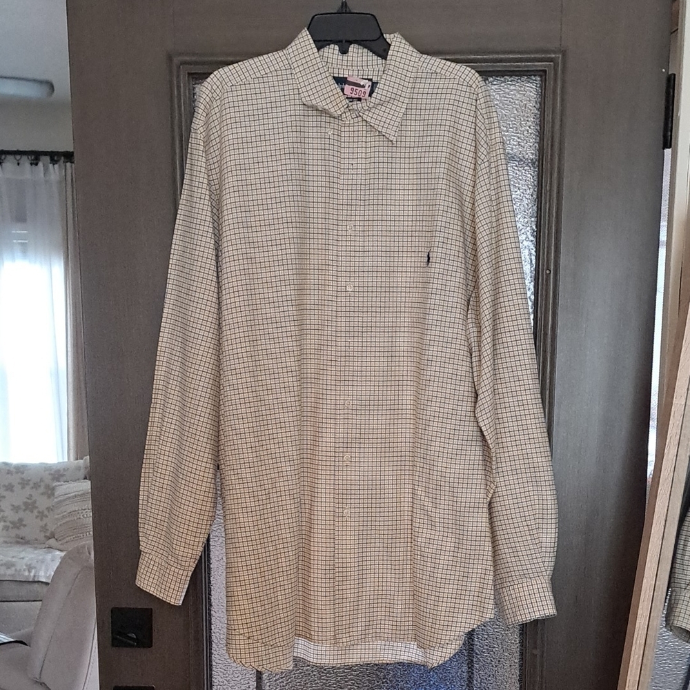 Ralph Lauren long sleeve button down polo